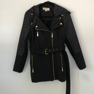 Michael Kors Hooded Quilted Coat